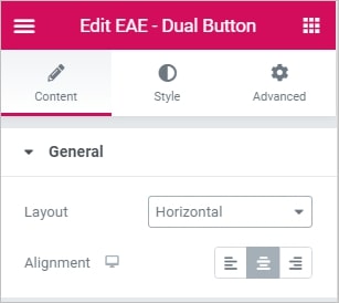 Dual Button - General