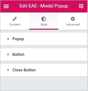 Modal Popup - Style